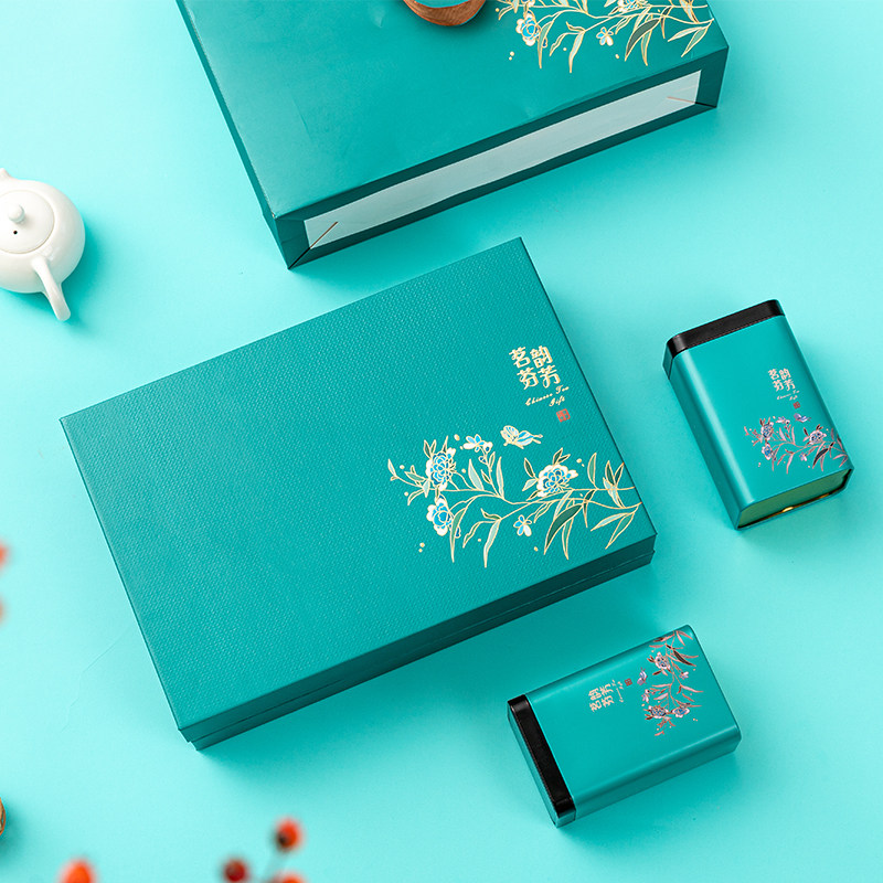 Universal Tea Packaging Gift Box Empty Box Spring Tea Dragon Well Beilscrew Spring Hairy Tips One Catty Black Tea Green Tea Gift Box Customization