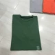 Baleno Benny Road T-shirt Giới trẻ Thời trang Joker Đơn giản Màu đơn giản Tay áo ngắn Slim Cotton V-cổ T áo phông nam tay ngắn đen 