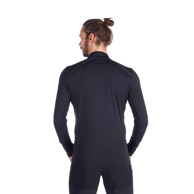 MAMMUT 猛犸象 Atacazo 轻量弹力吸湿排汗速干透气 户外半拉链男式长袖T恤 XL码￥230 天猫￥878