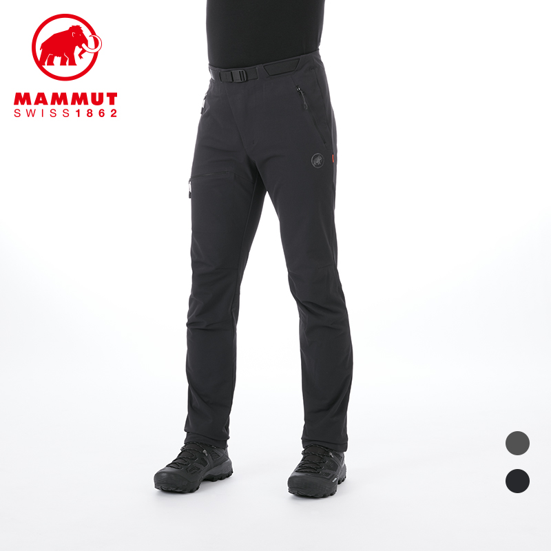 MAMMUT mammoth Yadkin men's outdoor flexible water-proof breathable soft shell pants warm pants