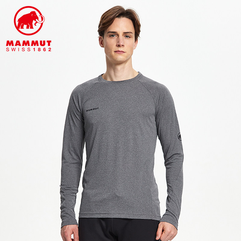 MAMMUT mammoth New Men Outdoor Sports lightweight quick-drying clothes breathable comfortable long sleeve T-shirt