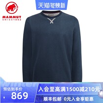 MAMMUT mammoth official flagship store spring mens organic cotton soft and comfortable long sleeve sweater