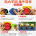 Siêu mạnh hai mặt 3m dính nhớt keo dài cao dấu vết ma thuật trong suốt băng nanomet dày tường cố định bên Velcro tường mặt đứng 