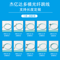 LC OM3 Multimode 10000 trillion Double Core Joints SC FC ST Telecom Grade Fiber Jumper Engineering Foreign Trade Can Be Set