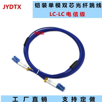 Carrier-grade fiber optic line A-class ceramic ferrule LC LC single-mode duplex SM armored branch outdoor cable custom