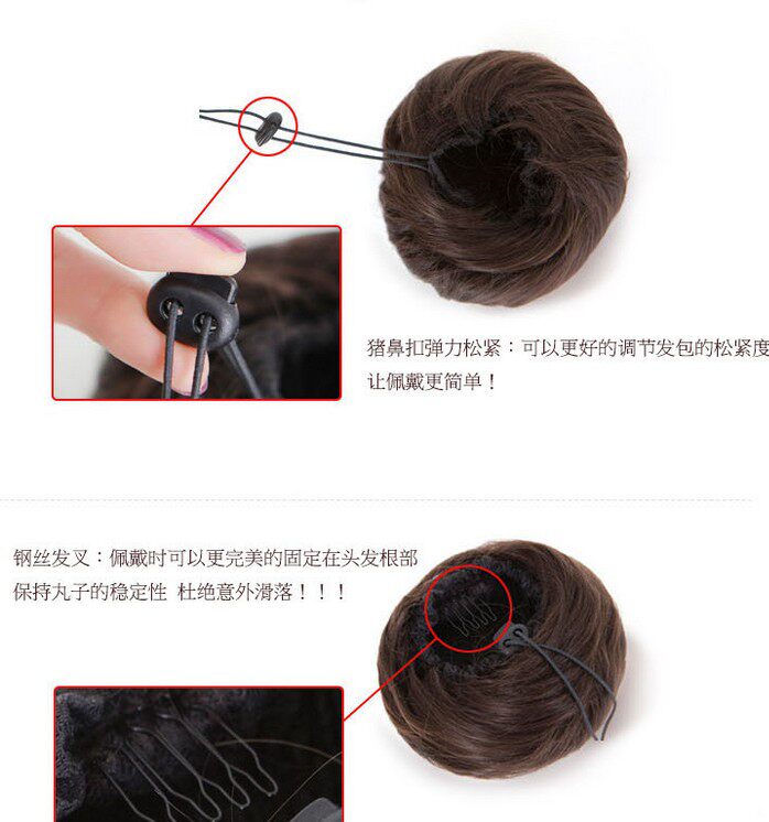 Extension cheveux - Chignon - Ref 237738 Image 8