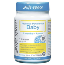 Australian direct mail life space infants 6-36 months probiotics 60g
