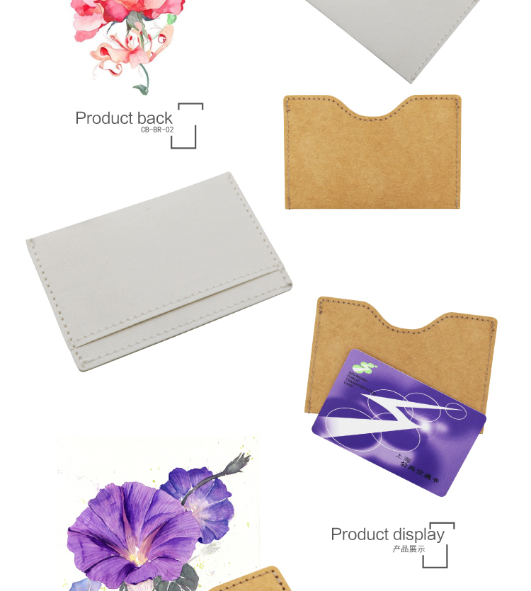 Gói thẻ nhỏ đơn giản rửa giấy kraft chủ thẻ kinh doanh dành cho nữ lưu trữ ví tiền xu nhỏ của phụ nữ 70 * 100 ví louis vuitton