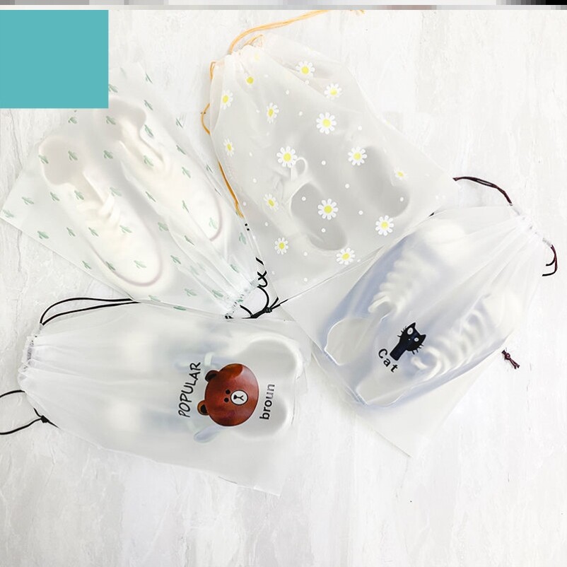 Shoes storage bags dust-proof moisture-proof mildew-proof travel sub-bag home packaging shoe cover portable finishing storage artifact