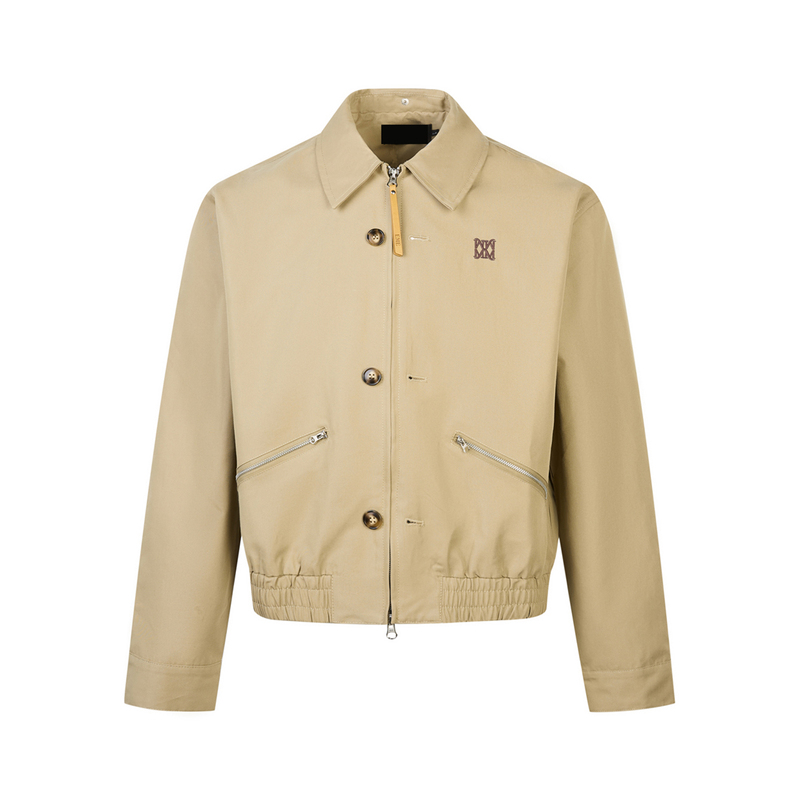 Joinboy American Retro Vintage Style Jacket High-End Short Embroidered Lapel Top Coat Trendy Brand Autumn and Winter
