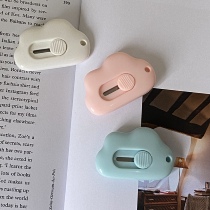 Boring Bazaar Cute Cloud Art Knife Student Safety Carry-on Knife Cutting Paper Portable Unpacking Express Unpacking