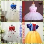 Cô gái công chúa váy lưu trữ váy phồng Bao Blue Hoa cô gái công chúa ăn mặc trẻ em trình diễn váy cưới váy đầm thu đông cao cấp bé gái