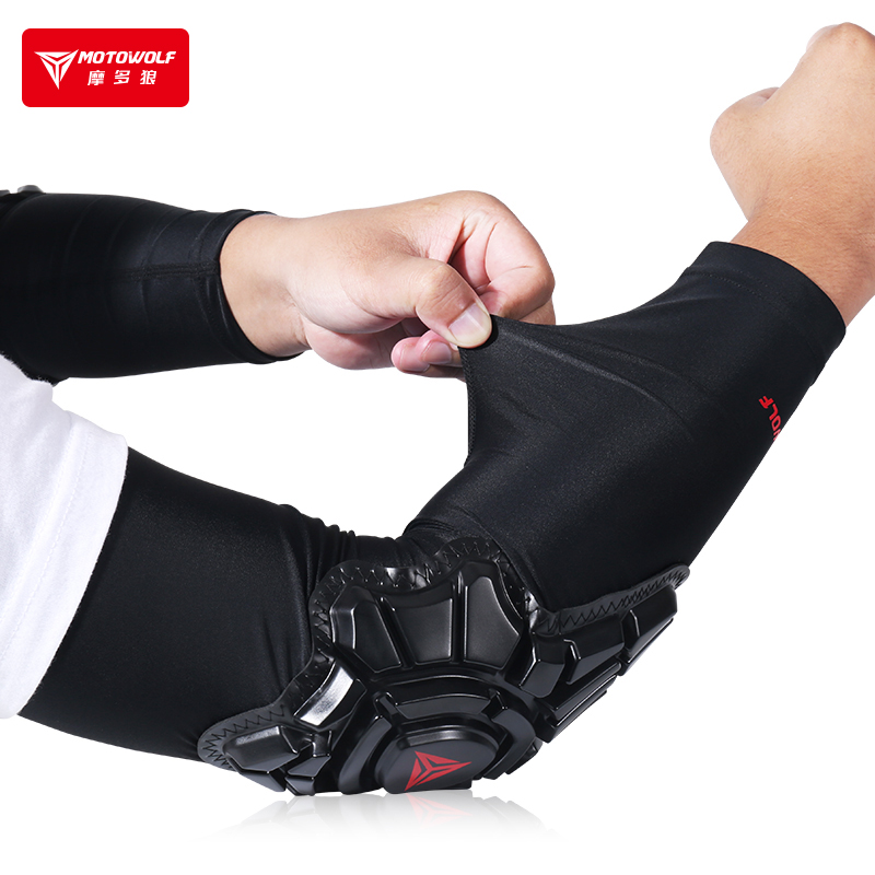 Mordor Wolf Motorcycle Riding Ice Sleeve Fall Protector Motorcycle Summer Sunscreen Sleeve Male High Bullet Sweat Absorbing Knee Pad