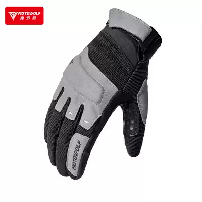 Modo Wolf Locomotive Glove Men and Women's Motorcycle Riding Windproof Off-Road Locomotive Anti-fall Windproof Knights Equipment