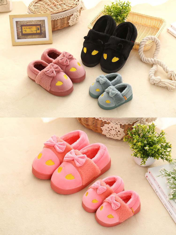 Pantoufles enfants en coton pour hiver - Ref 1032256 Image 11