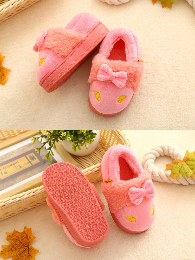 Pantoufles enfants en coton pour hiver - Ref 1032256 Image 10