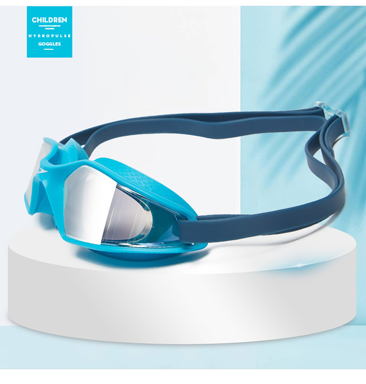 Speedo Speedo trẻ em hộp lớn đua HD chống nước và chống sương mù 6-14 tuổi cậu bé lớn đeo kính bảo hộ - Goggles kính bơi có độ cận