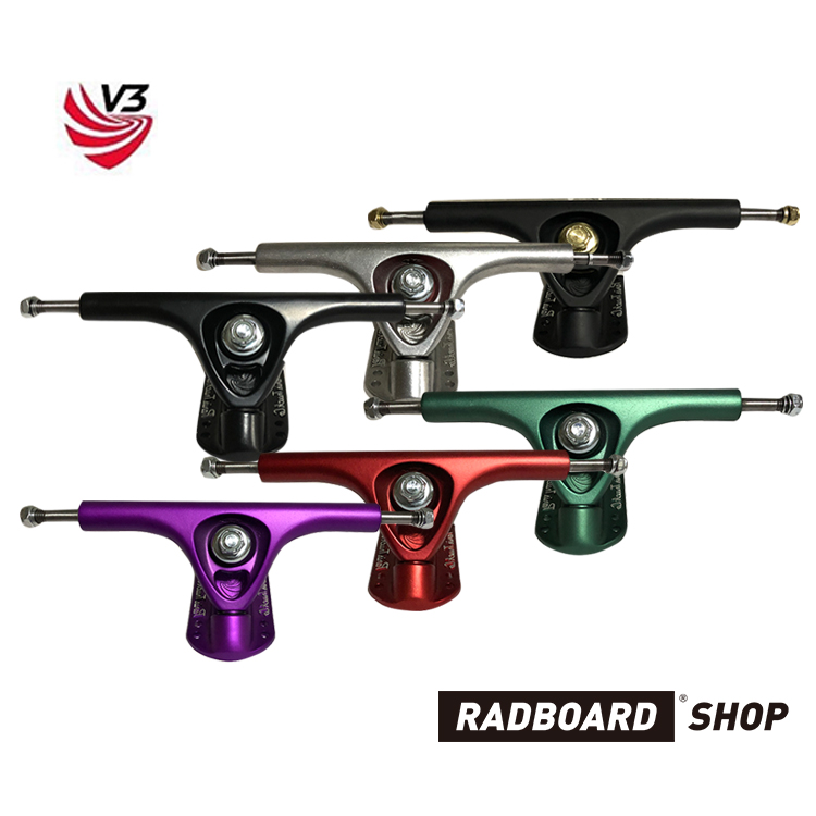 Paris V3 new P bridge Three generations long plate bracket dancying imported long board bridge RADBOARDSHOP