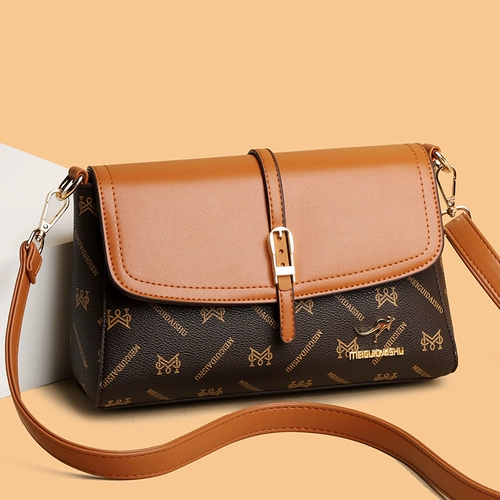 袋鼠 Модная универсальная сумка через плечо, сумка на одно плечо для матери, из натуральной кожи, премиум класс