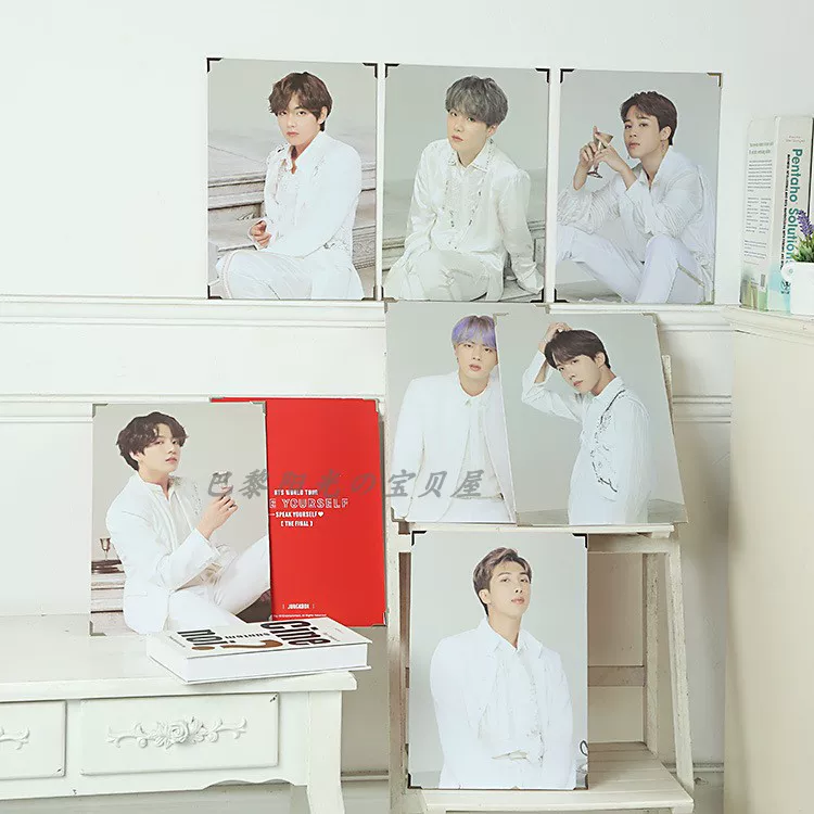 BT BTS Syeal Sy Final Seoul Week Fragment Separate Poster Pictorial and the same paragraph