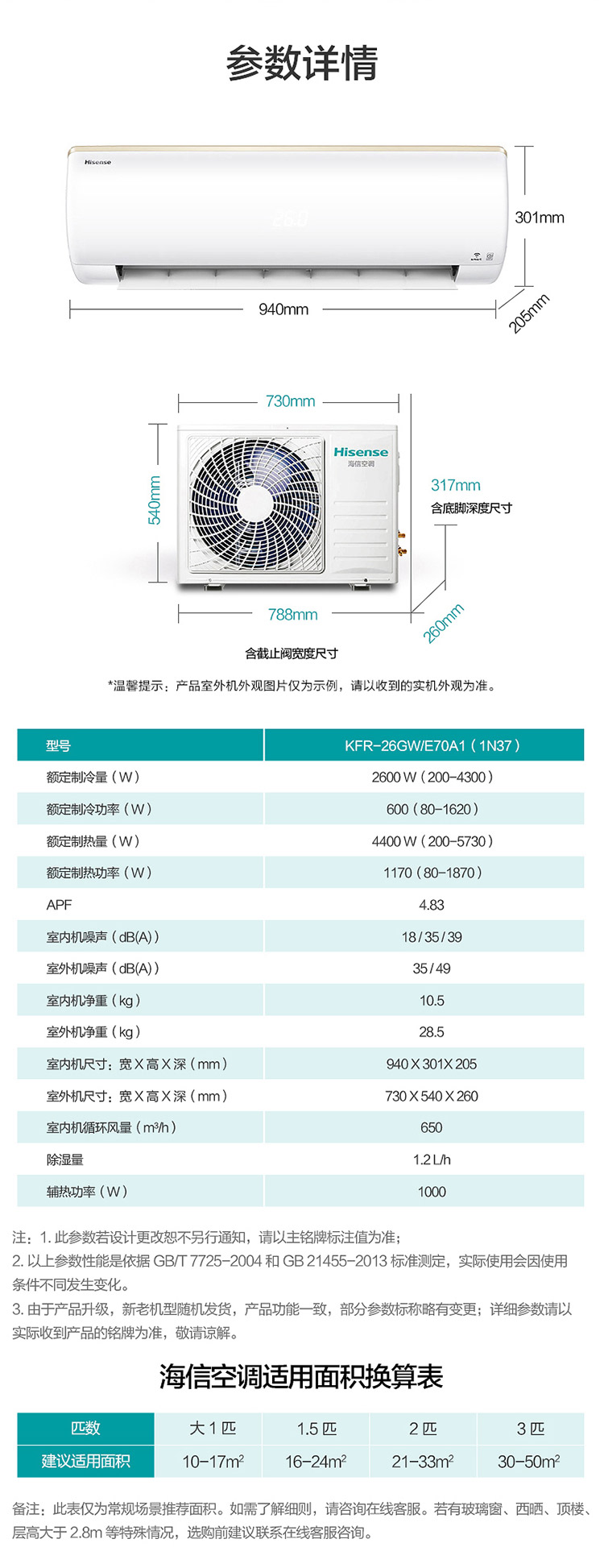海信 小黑键 1匹 一级变频 挂机 图11