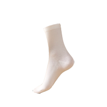 Catman chaussettes femme été mince moyen court tube pur coton déodorant absorbant la sueur antibactérien anti-boulochage chaussettes mi-tour pour femme 187