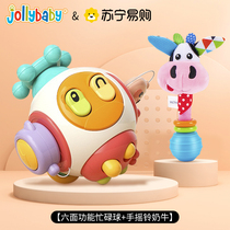 jollybaby baby busy board Montessori early education educational toys 1 to 2 years old baby busy ball box house 1663