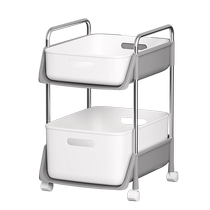 School bag storage rack under the desk book snack office 2259 bag storage rack desktop document wheeled trolley