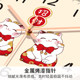 Suning New Chinese Style Double Cat Fortune Clock, No Drilling, No Wall Damage, Accurate Timing Decorative Wall Clock 4137
