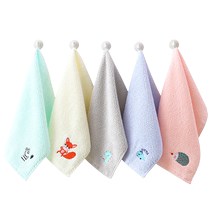 Jialiya childrens towel face wash pure cotton childrens towel 3 pieces baby soft absorbent household bath towel 437