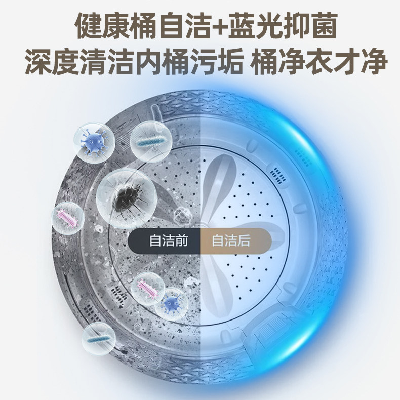 Suning Self-Operated Changhong Fully Automatic Washing Machine 8/20kg Washing and Drying Capacity for Home, Rental, Dormitory Use 4192