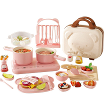 Girls 2024 Internet celebrity popular toys for children 10 years old and 12 years old mini kitchen girl birthday gift 1609