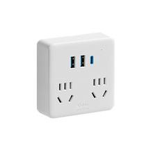 301 Bull Wireless Rubiks Cube Socket Converter One-turn Multi-hole Expansion Strip Panel Kitchen with Switch Plug
