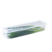 Suning Yipin noodle storage box refrigerator food crisper rectangular lidded kitchen cereal sealed box 1563