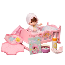 mimiworld simulation baby dolls play house and take care of baby girls childrens toys 3-4 years old 2437