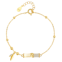 Chinese gold and precious silver birthday gifts for girls to send to girlfriends girlfriends and wives niche anniversary gifts 1693