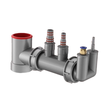 Wrigley anti-odor floor drain washing machine drain pipe joint bathroom three-way drain pipe artifact kitchen universal 1604