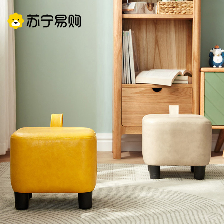 Small Stool Home Creative Short Stool Living Room Couch Stool Brief modern tea table stool cute changing shoes stool 1800-Taobao