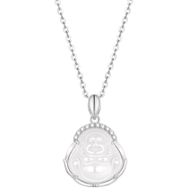 Chinese jewellery Millver necklace pure silver S925 accessories light extravagant and small crowdsourced pendant birthday gift to girlfriend -937