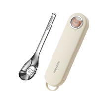 316L stainless steel spoon storage box set cartoon ingot spoon student single use 304 portable tableware 2018