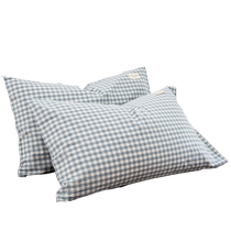 MUJI Summer Pillow Case 2024 New Pure Cotton Pair Single Childrens Pillow Inner Liner 1258