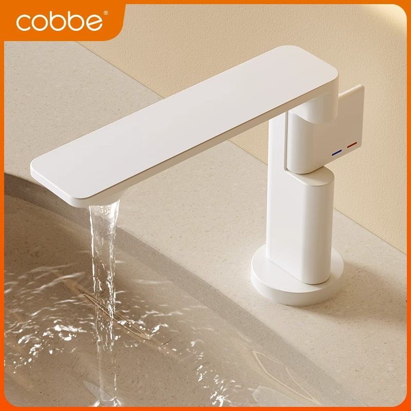Cabbé full copper tap hot and cold washbasin washbasin washbasin washbasin Terra basin Wash Basin tap 875-Taobao