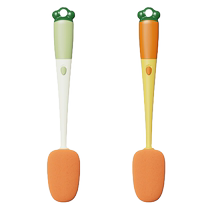 Household long-handled cup brush kitchen cleaning brush three-in-one multi-function thermos cup bottle washing cup artifact 1789