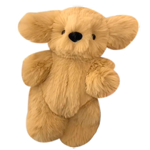 Handmade recording toy small golden retriever diy doll small chicken feather doll material package Childrens Day gift 1589