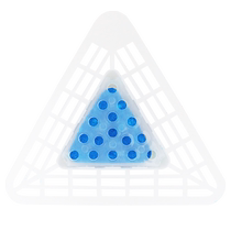 Mens toilet urinal deodorizing triangular block filter splash pad urinal aroma ball urine bucket fragrant tablet Huanghe 1117