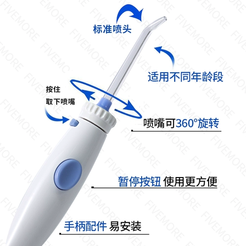 Подходит для ирригатора, ручка для ополаскивания зубов, аксессуары для водопроводных труб, ирригатор для воды, ирригатор WP100EC/1383