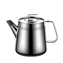 Oil filter kettle 316 stainless steel household thickened food grade oil slag kettle kitchen oil storage bottle tank with filter 2351