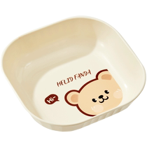 Household spit-bone plate dining table vegetable bone dish spit-bone dish small dish plate garbage slag tray storage plastic tray 3842