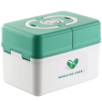 Jeko525 medicine box home decoration household large-capacity medicine box multi-layer medicine storage box large classified medicine