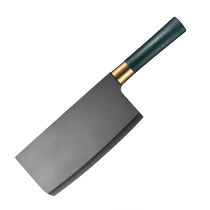 China Antibacterial Stainless Steel Knife Set Kitchen Knife Household Fruit Knife Chef Knife Black Edge Knife Full Set 706